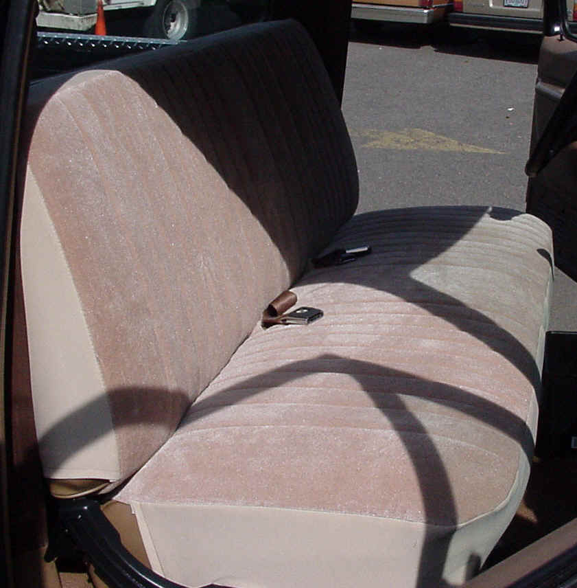 Photo Album, Quilted Velour Seat Covers